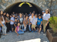 بالصور: اختتام فعاليات المخيم الصيفي لأبناء كنيسة الروم الارثوذكس في يافا 